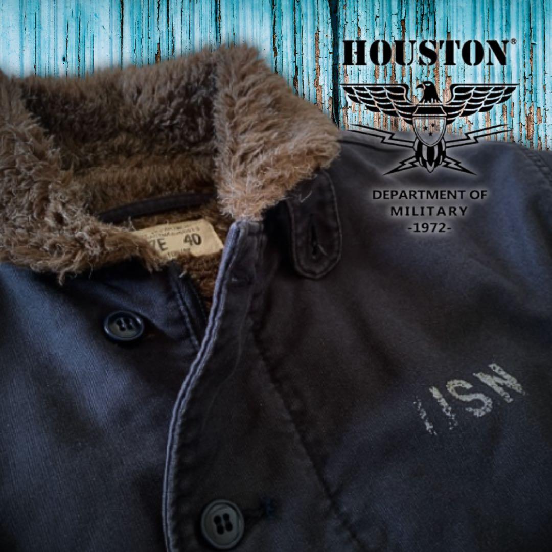 『OLD感◎』HOUSTON（ヒューストン）U.S.N. N-1デッキジャケット