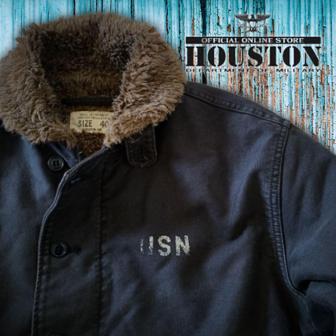 『OLD感◎』HOUSTON（ヒューストン）U.S.N. N-1デッキジャケット