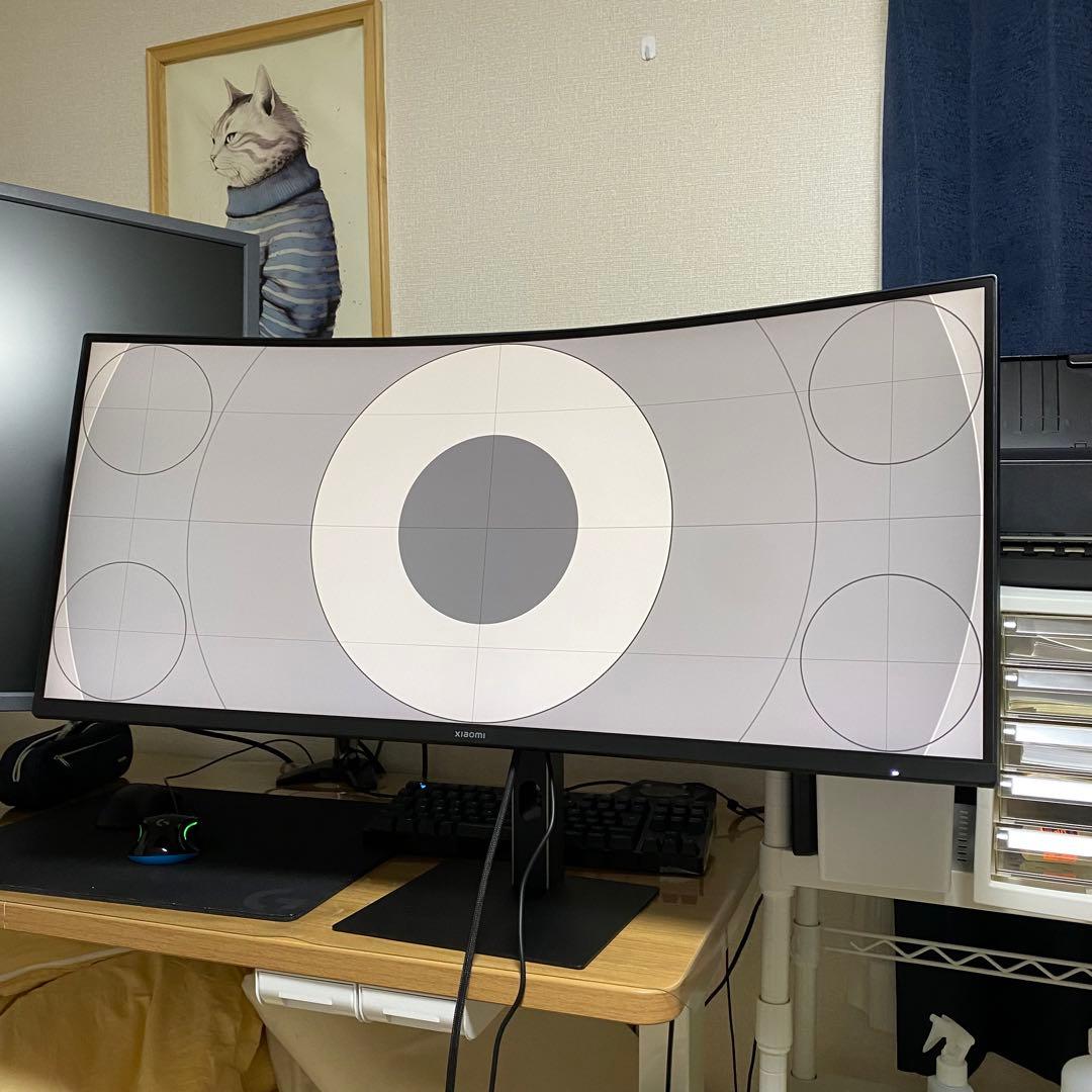 Xiaomi ゲーミングモニター G34WQi 34インチ 美品 2024年製