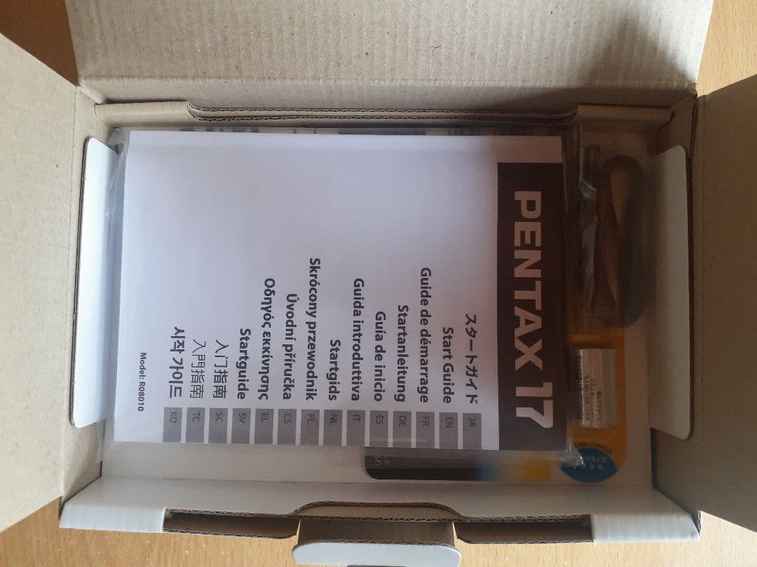 ペンタックス17　中古完動品　訳あり特価品　購入証明書有り(^-^)匿名配送