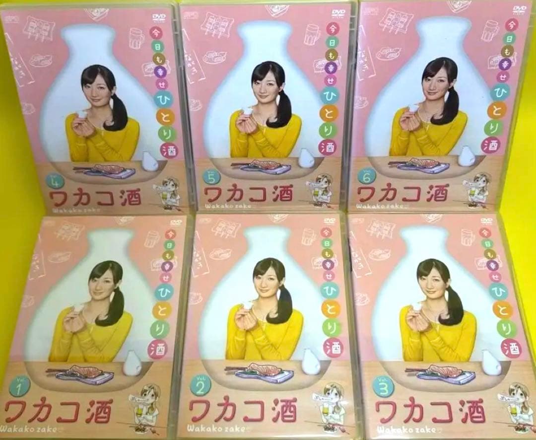 ワカコ酒 Season1〜season6 DVD全33巻《SP2巻付き》武田梨奈