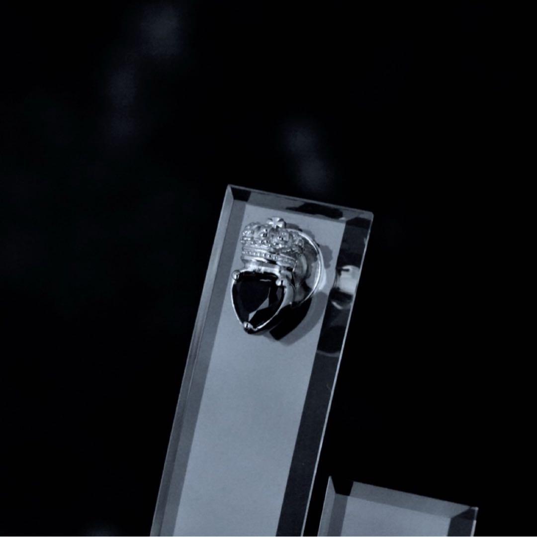 美品!ジャスティンデイビス SEJ434 PRINCESS HEART ピアス