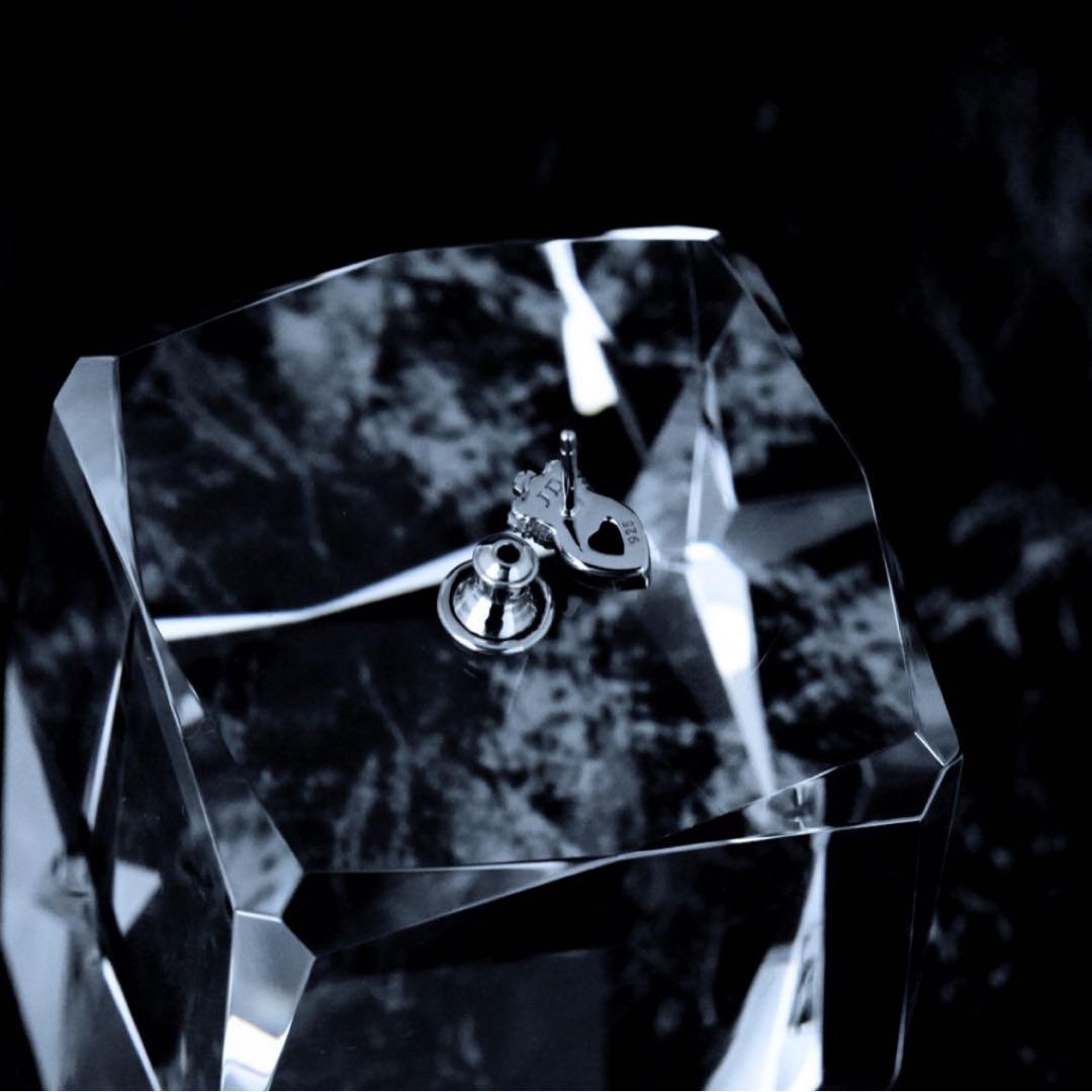 美品!ジャスティンデイビス SEJ434 PRINCESS HEART ピアス