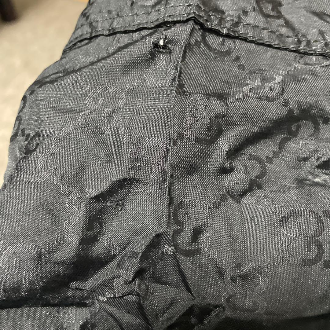 ラ*子様 GUCCI グッチ くま エコバッグ ショルダーバッグ ブラック