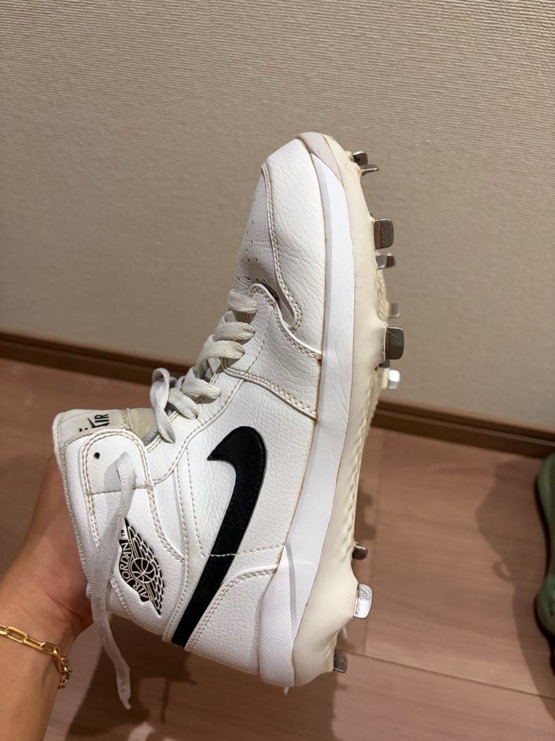 Nike Air Jordan 野球 スパイク ホワイト26cm
