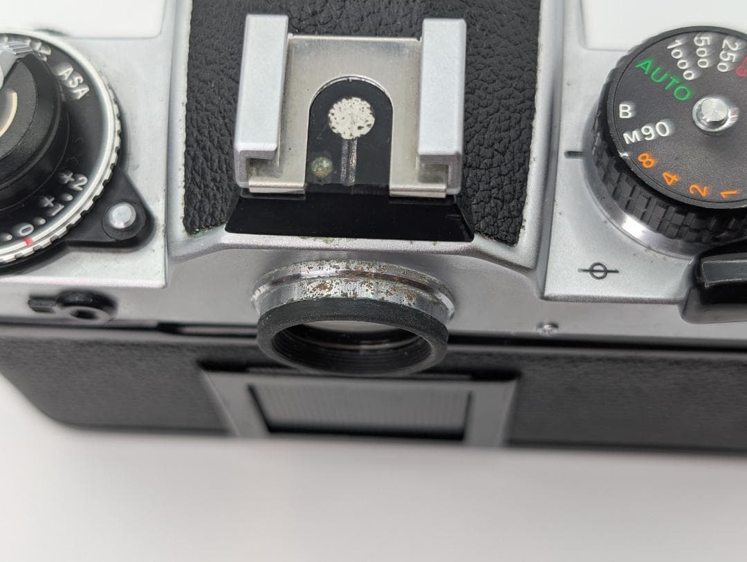 【美品完動品】Nikon FE フィルムカメラ シルバー ボディ 人気機種