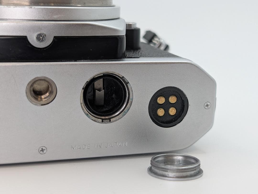 【美品完動品】Nikon FE フィルムカメラ シルバー ボディ 人気機種