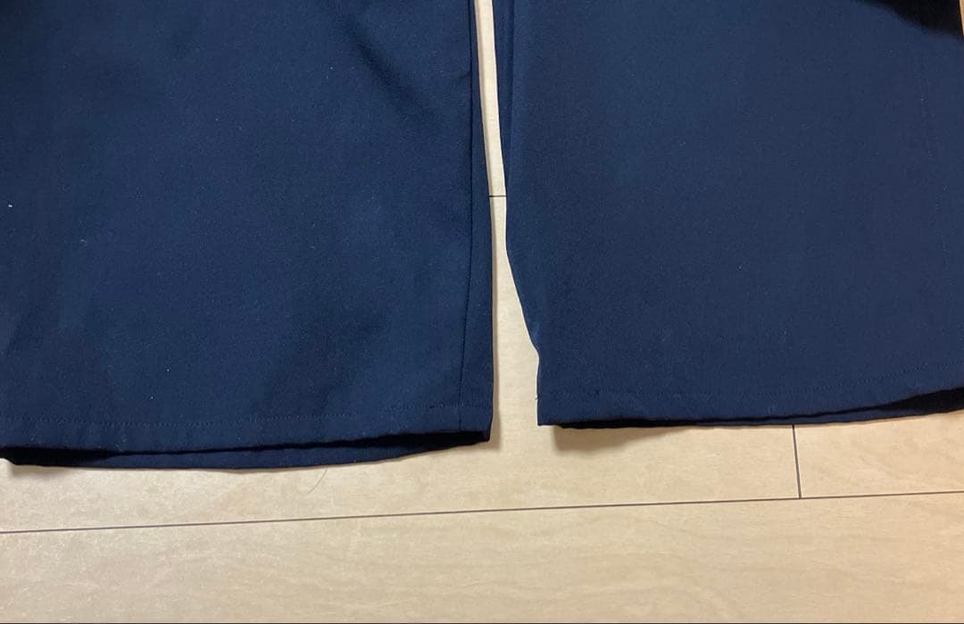 【極美品】名作comoli ウールギャバ オールインワン ネイビー 1 M