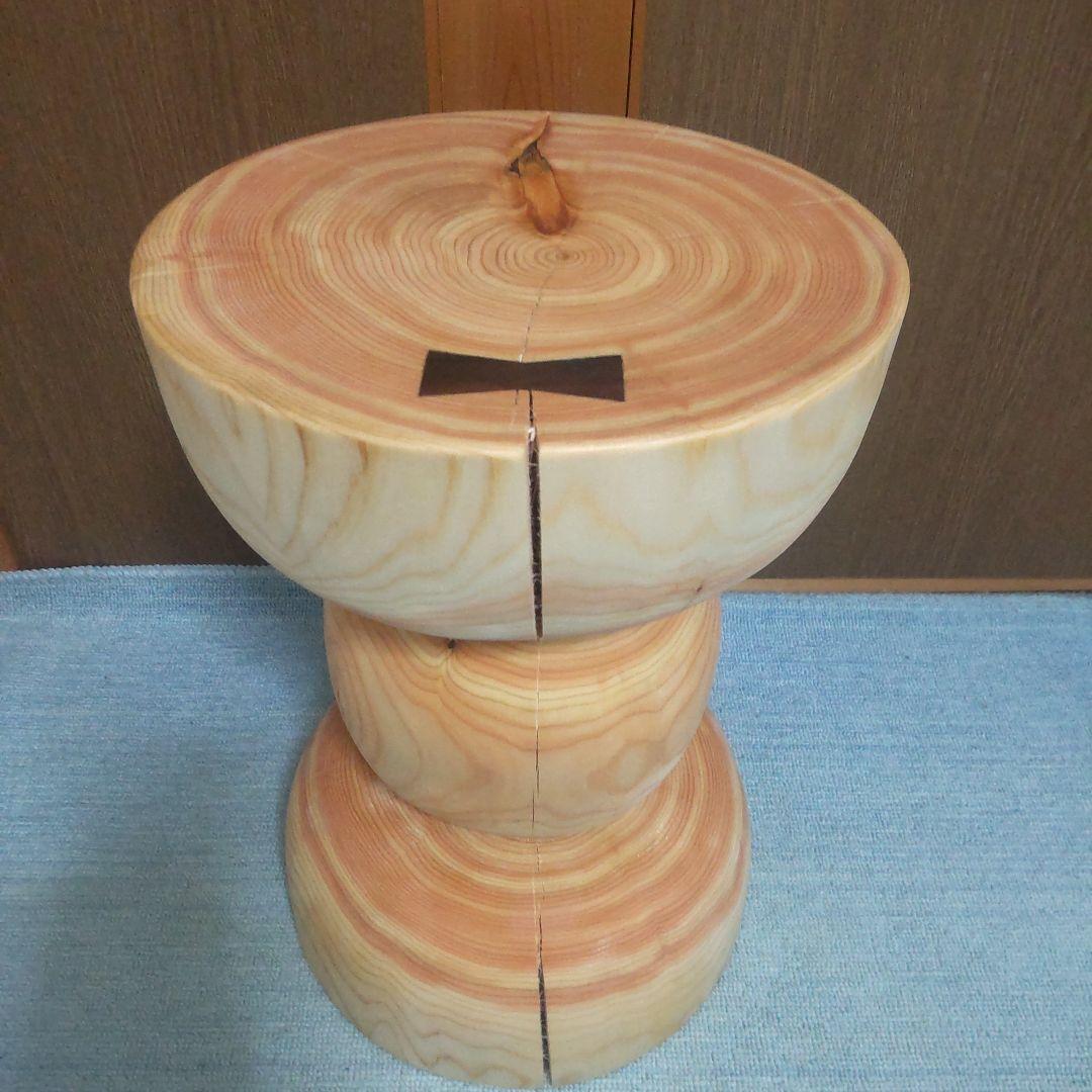 あらあらさん専用檜丸太椅子 スツール