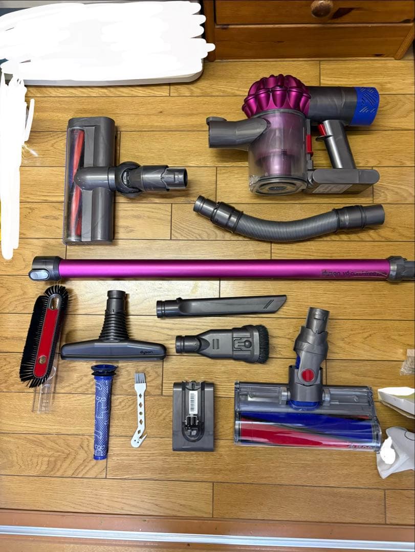 dyson V6 cord free pro 充電スタンドセット　ダイソン　実働