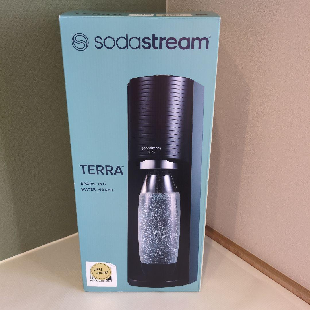 【新品未使用品】SodaStream TERRA 炭酸水メーカー ブラック