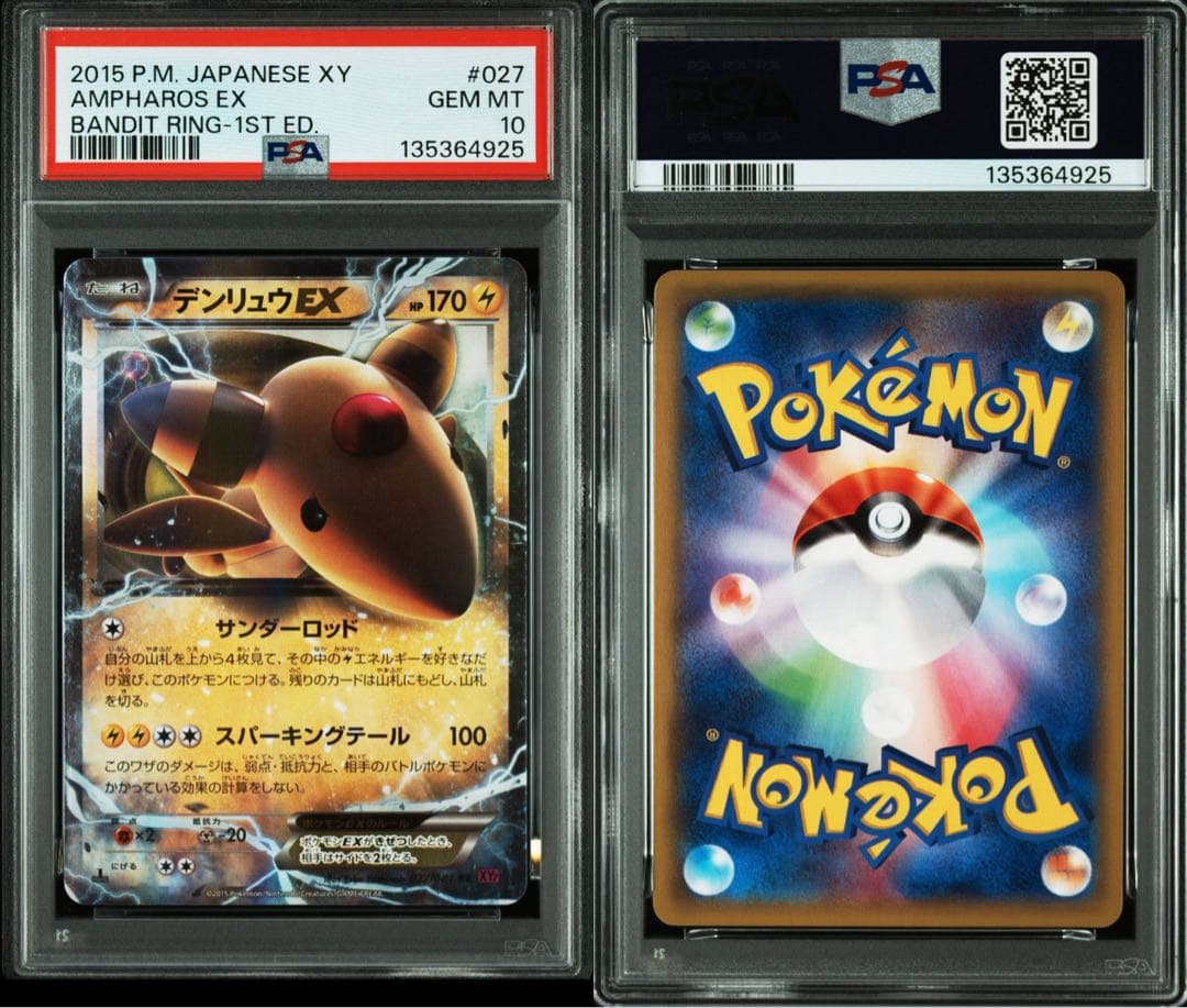 MデンリュウEX RR :1ED [XY7 028/081] PSA10 連番