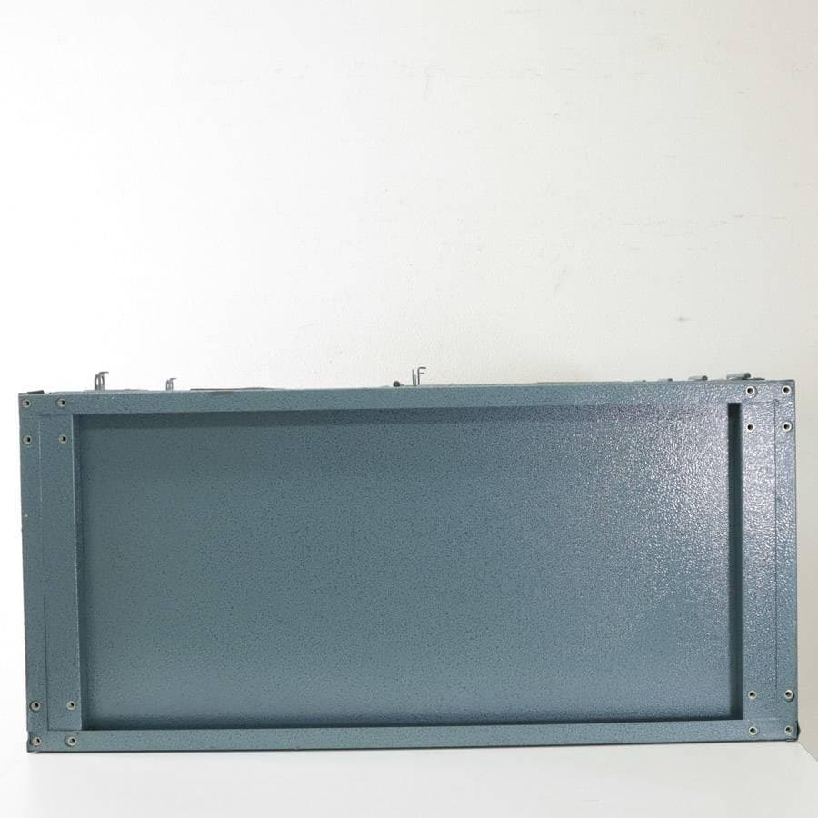 東谷 ラルド チェスト4D グリーン スチール ロッカー キャスター欠品