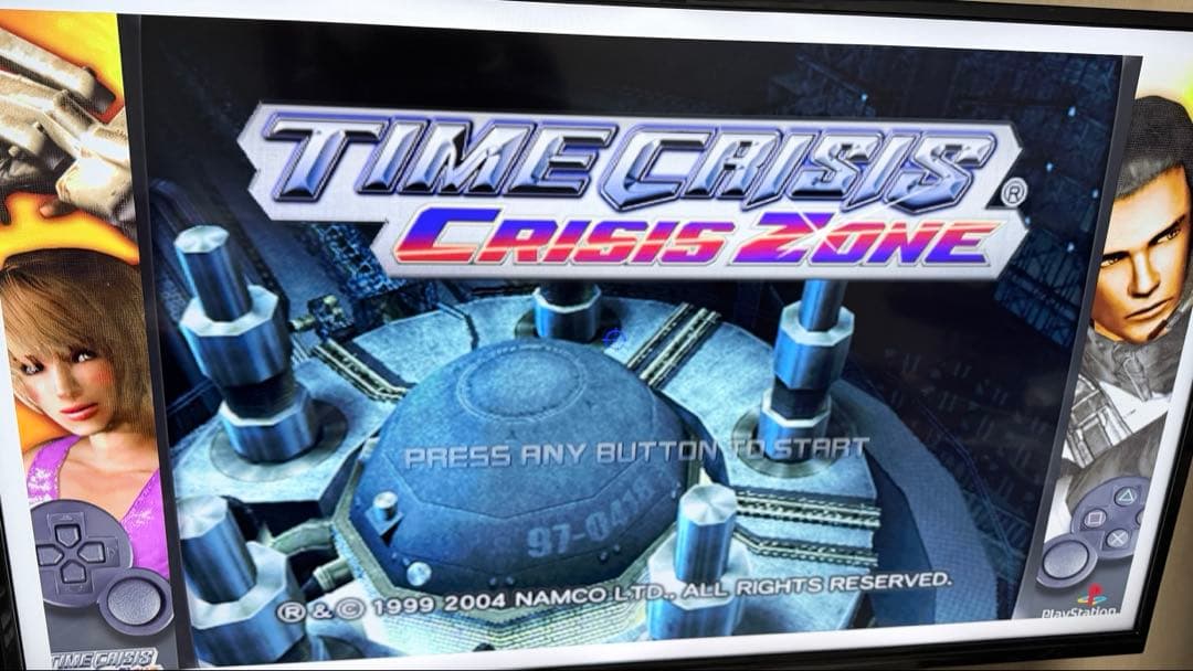 タイムクライシス　sinden light gun ミニpc付きセットアップ済