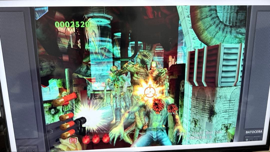 タイムクライシス　sinden light gun ミニpc付きセットアップ済