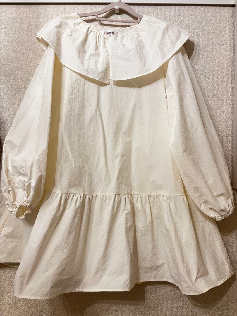 お値下げ アンミヌ ☆フリルカラーボリュームチュニック☆