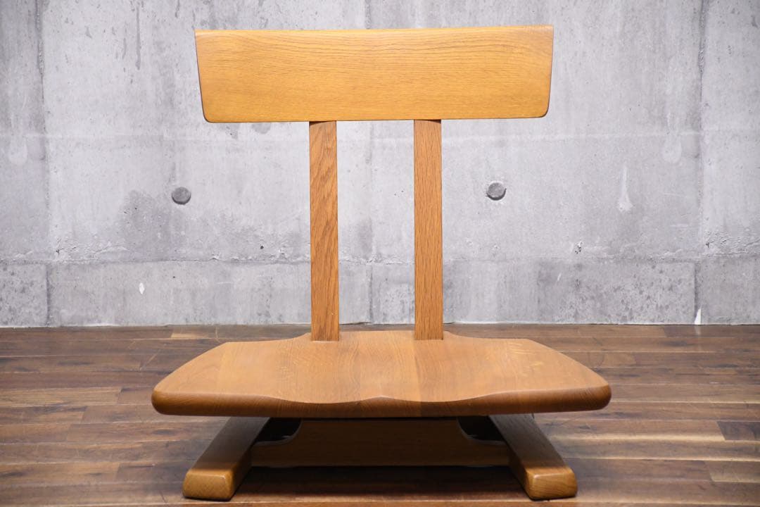 EFK107 飛騨産業 希少シリーズ 円空 SE250 座椅子 回転ベース 板座