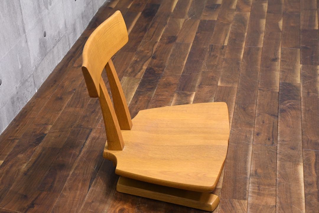 EFK107 飛騨産業 希少シリーズ 円空 SE250 座椅子 回転ベース 板座