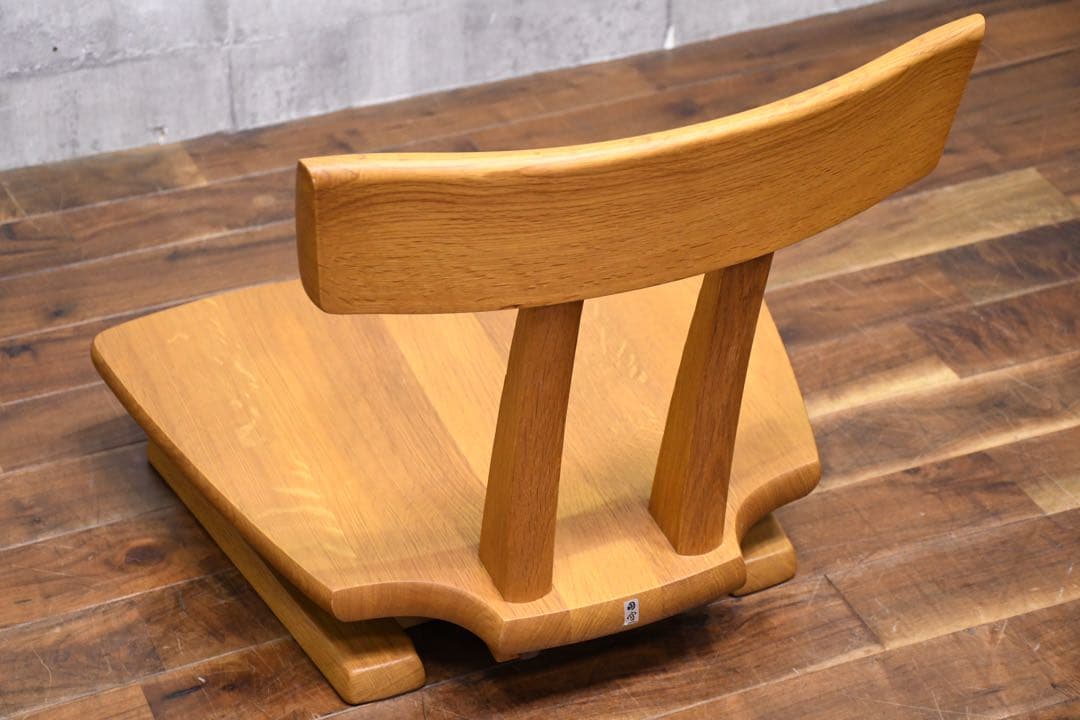 EFK107 飛騨産業 希少シリーズ 円空 SE250 座椅子 回転ベース 板座