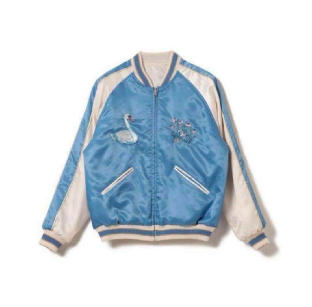 BEAMS COUTURE / ルルメリーのリバーシブルスカジャン