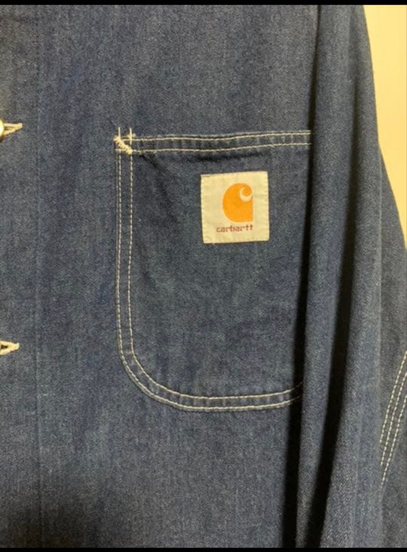 カーハート カバーオール デニムジャケット