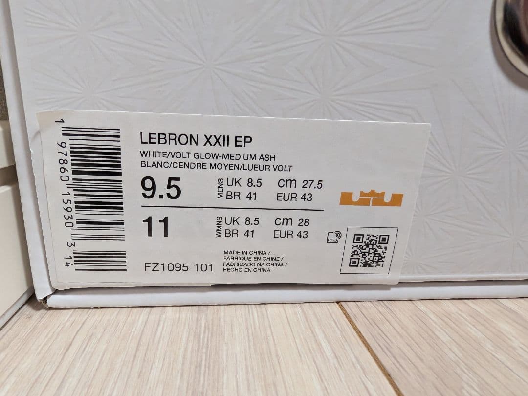 シューズ(男性用) Nike Lebron 22cm EP 9.5