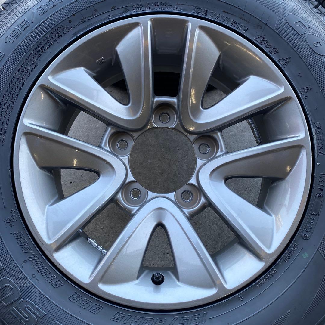 新品グッドイヤースタッドレスセット195/80R15 ジムニーシエラ、ノマド