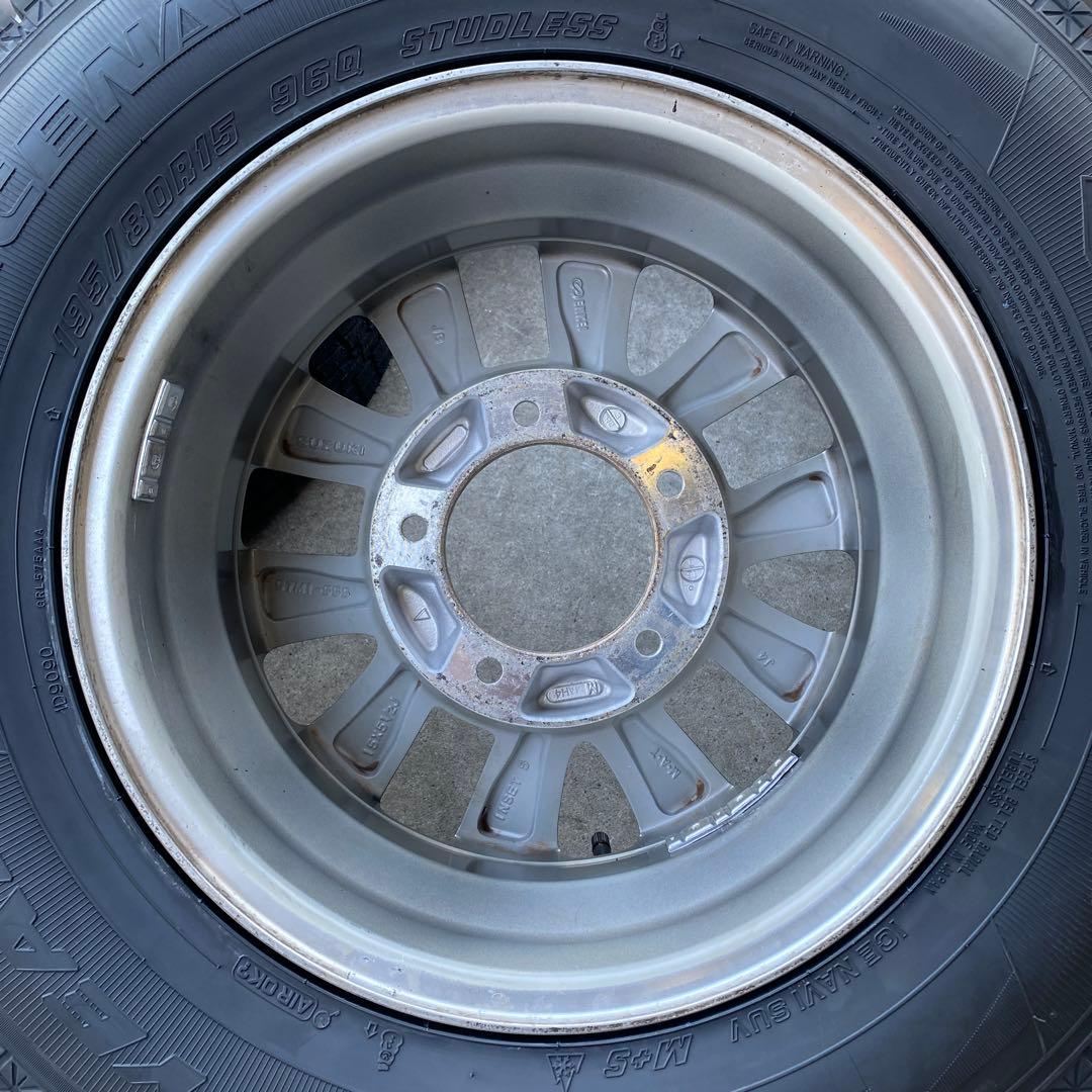 新品グッドイヤースタッドレスセット195/80R15 ジムニーシエラ、ノマド