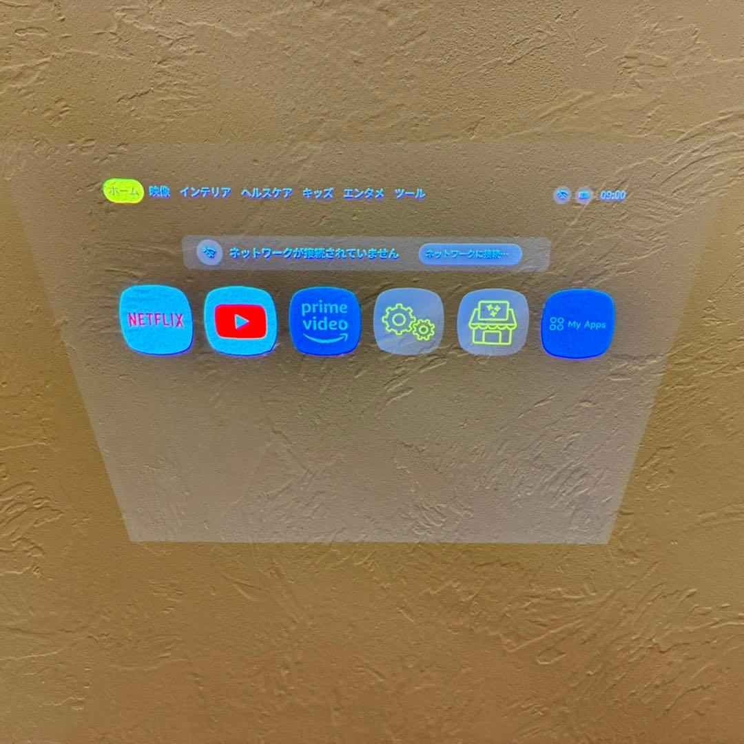 極美品‼️Aladdin Poca プロジェクター 専用ポータブルキット ケース付