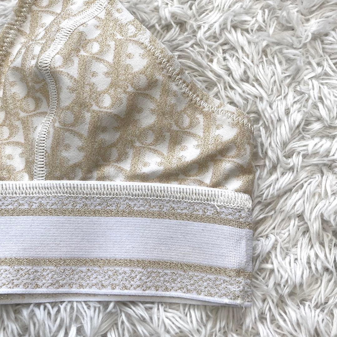 ［未使用に近い］DIOR オブリーク　ビキニトップ　水着　セパレート　XS