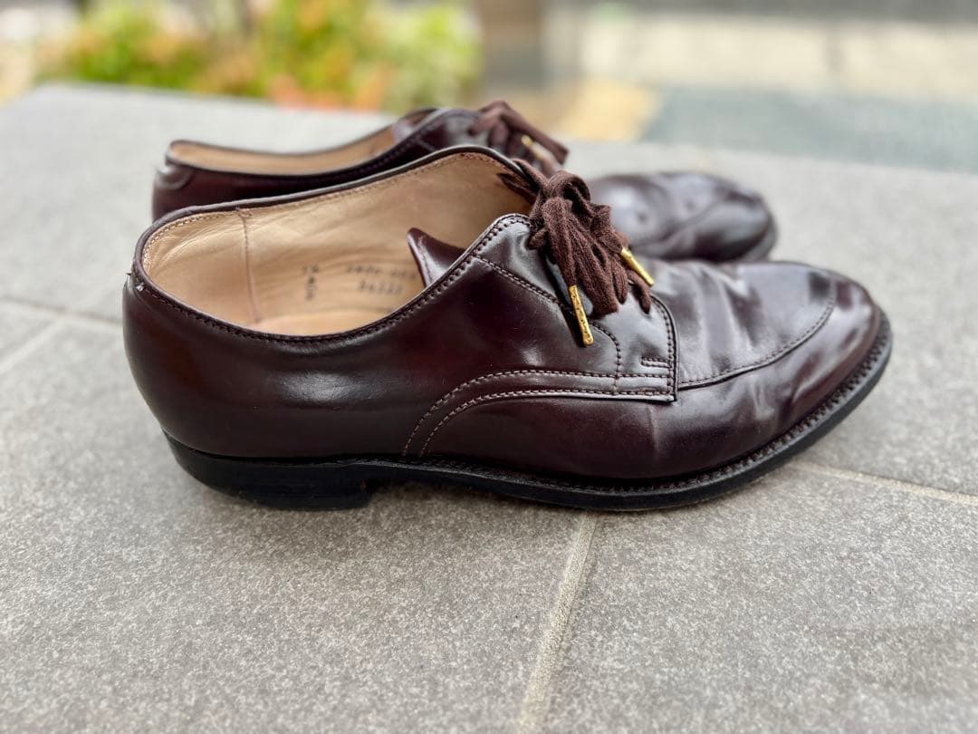【貴重】Alden Vチップ US91/2【レア】コードバン
