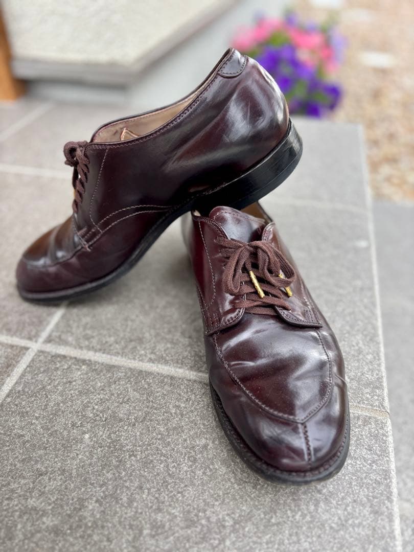 【貴重】Alden Vチップ US91/2【レア】コードバン