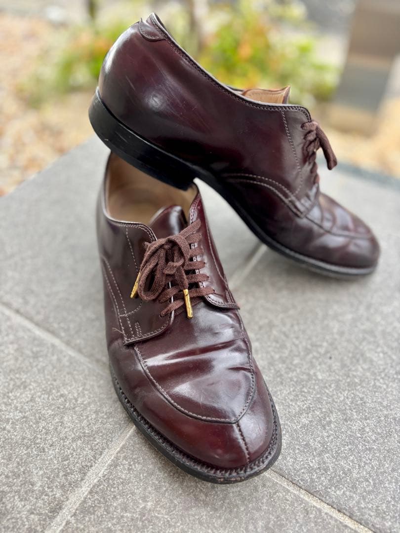【貴重】Alden Vチップ US91/2【レア】コードバン