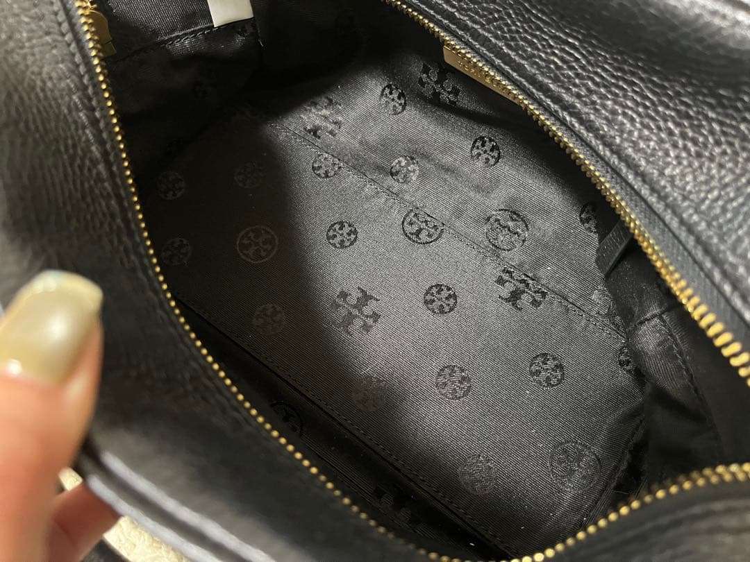 【再販：値下げ済み】TORY BURCH◆トリーバーチ◆ハンドバッグ　黒
