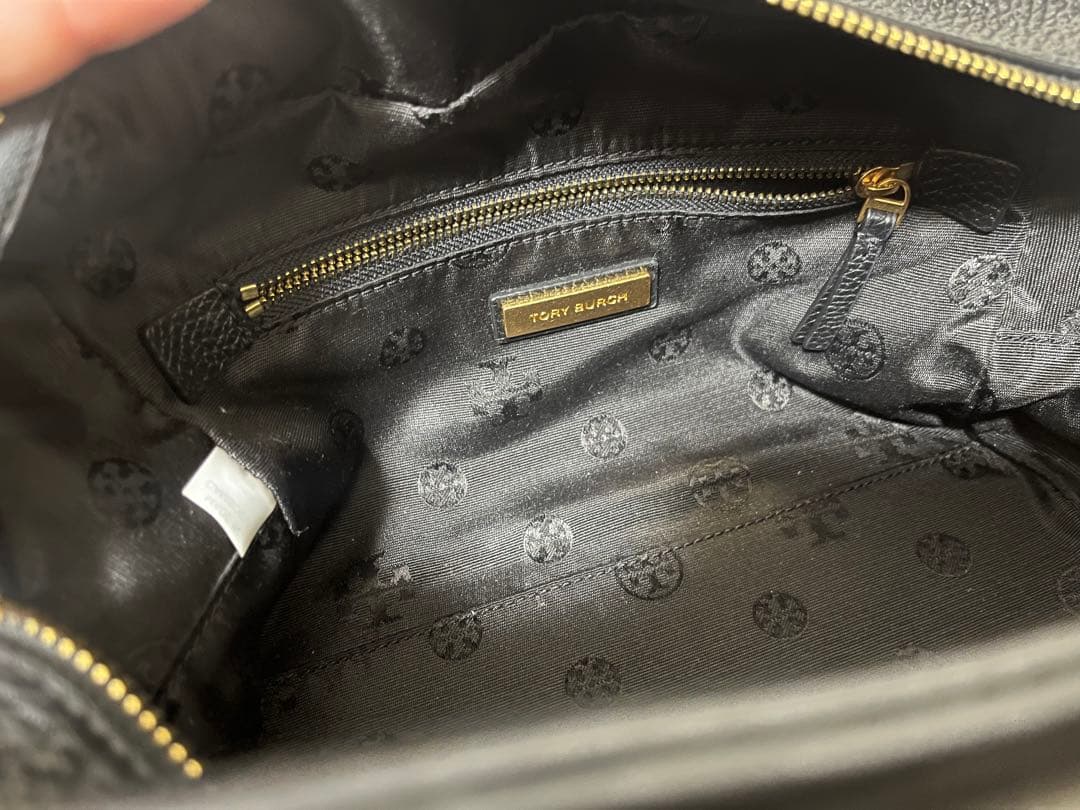 【再販：値下げ済み】TORY BURCH◆トリーバーチ◆ハンドバッグ　黒