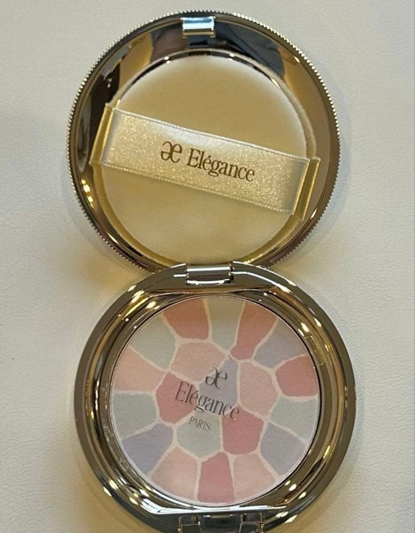 エレガンス　ラ プードル フェイスパウダー　35th 限定ケース　レフィルⅧ