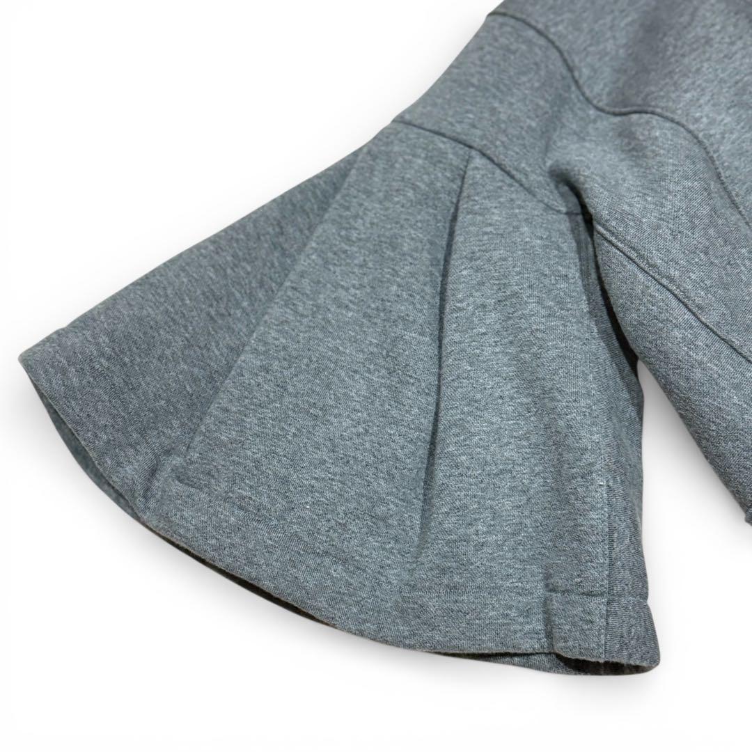 JUNYA WATANABE フレアスリーブ フーディ パーカー グレー S