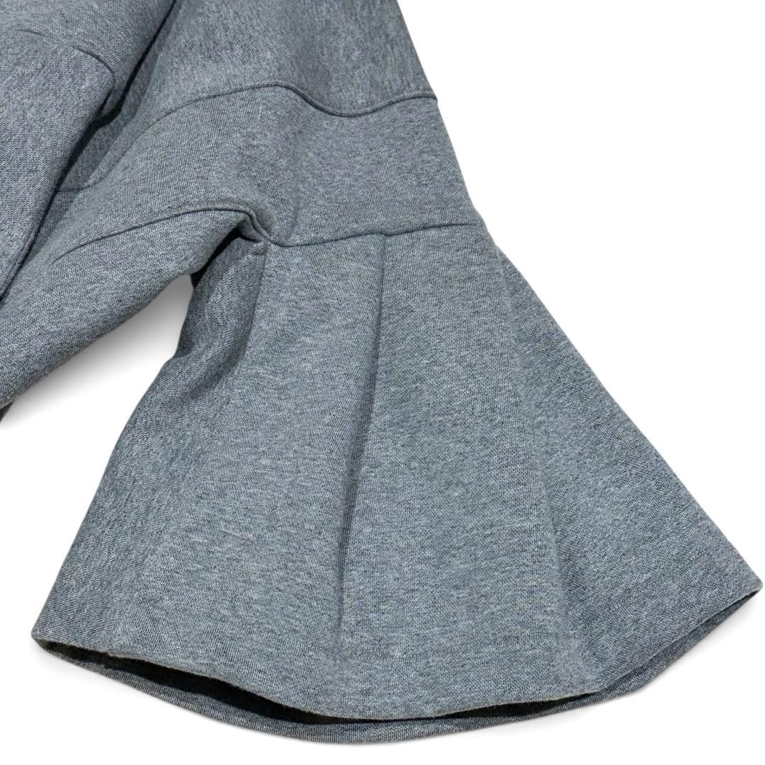 JUNYA WATANABE フレアスリーブ フーディ パーカー グレー S