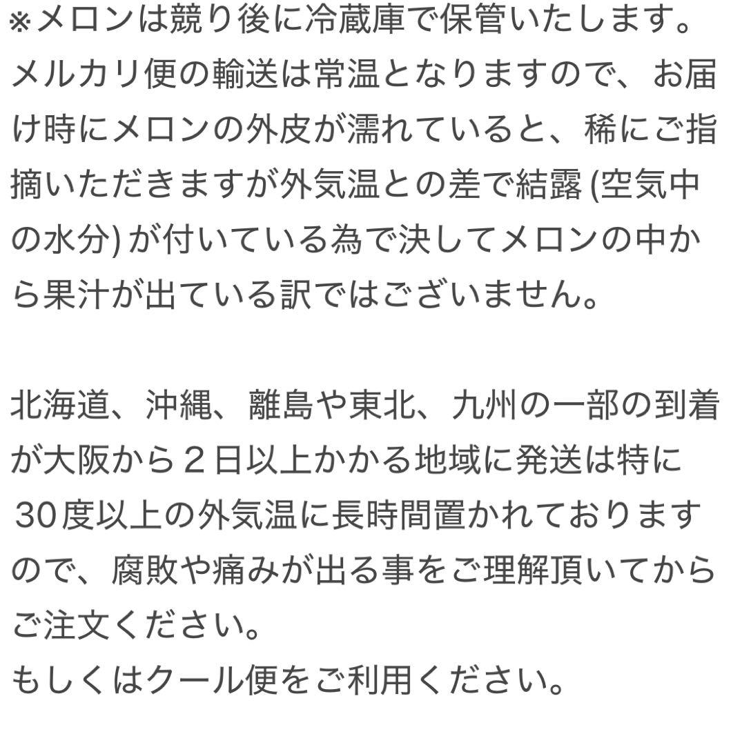 ②【北海道産】青肉メロン （品種名：らいでんクラウン) 6玉　約8.5kg