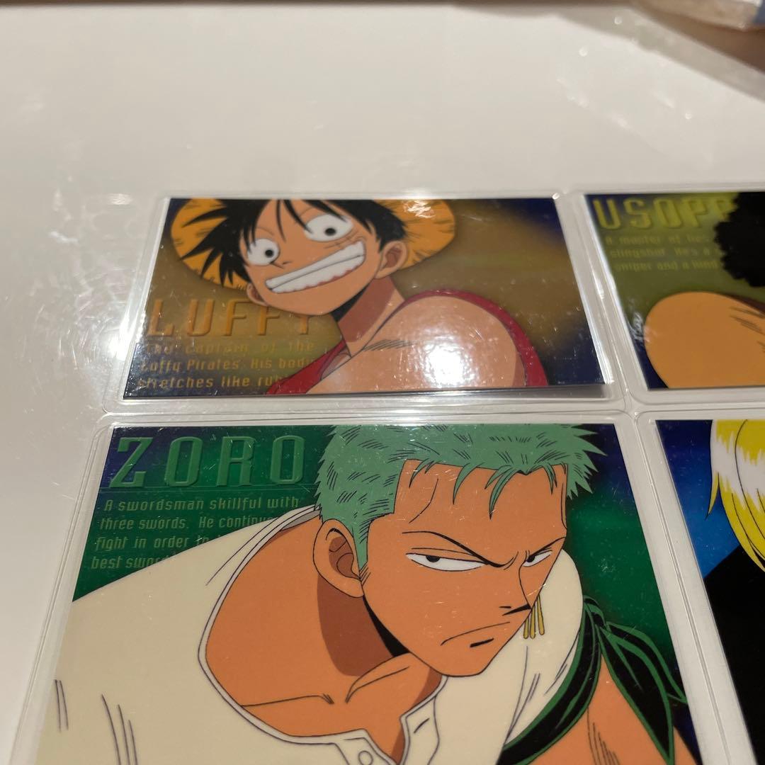 当時品　2001年　初期　希少　アニメイト　ワンピース　ラミネートカード