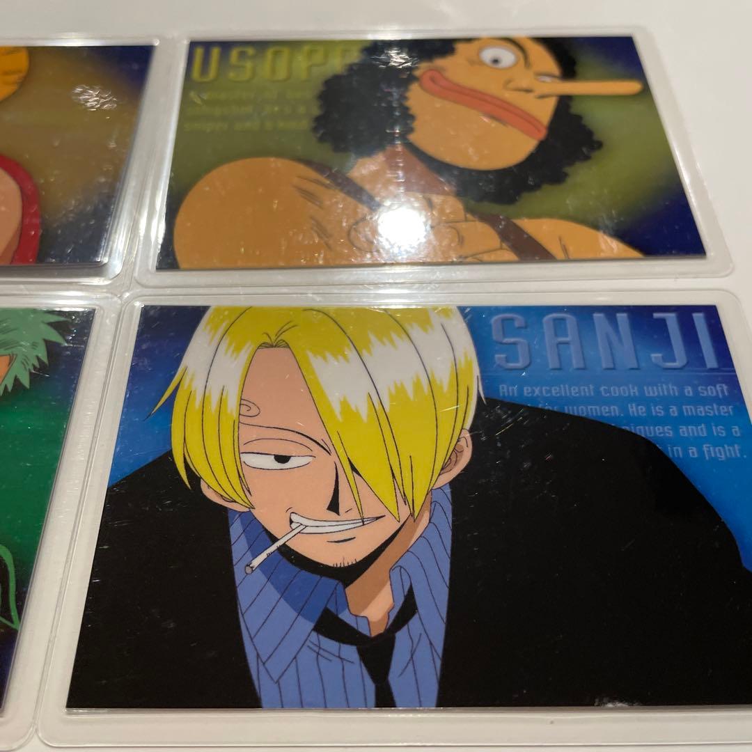 当時品　2001年　初期　希少　アニメイト　ワンピース　ラミネートカード