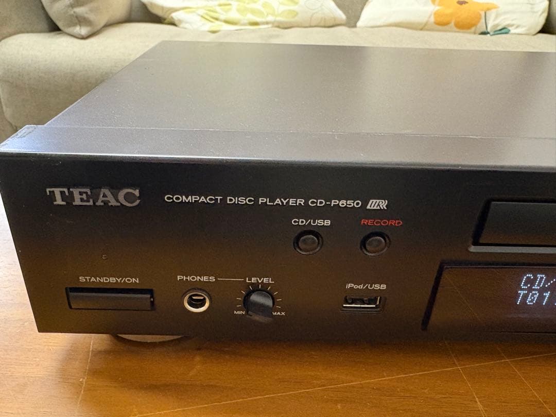 TEAC CD-P650 コンパクトディスクプレーヤー