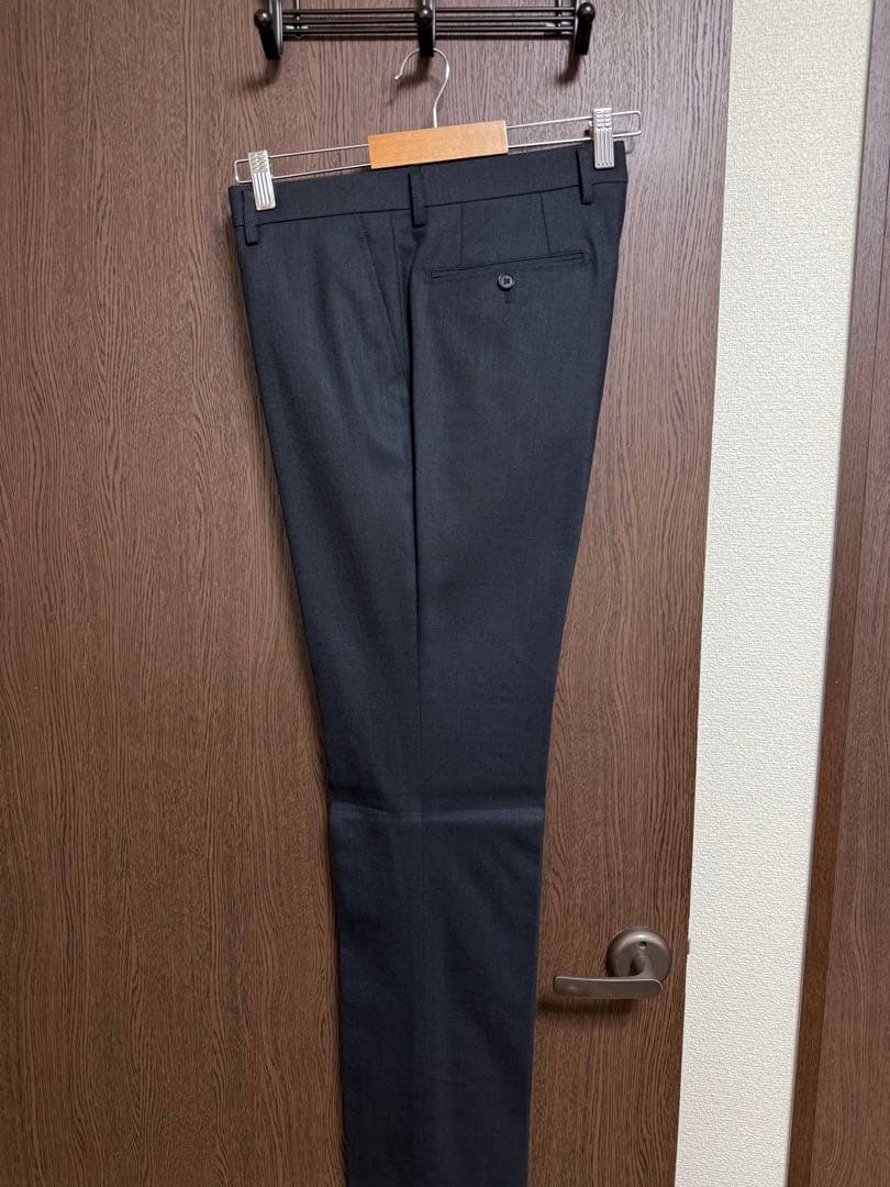 A6新品未使用！超お買得品！秋冬グレー3ピーススーツ！極小訳のみ！ウォッシャブル