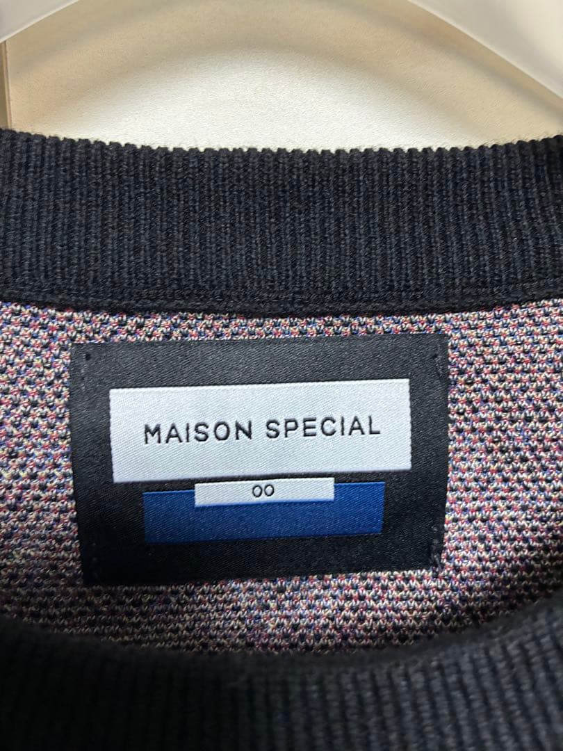 メゾンスペシャル 都市 シリーズ 道頓堀 オーバー ニット