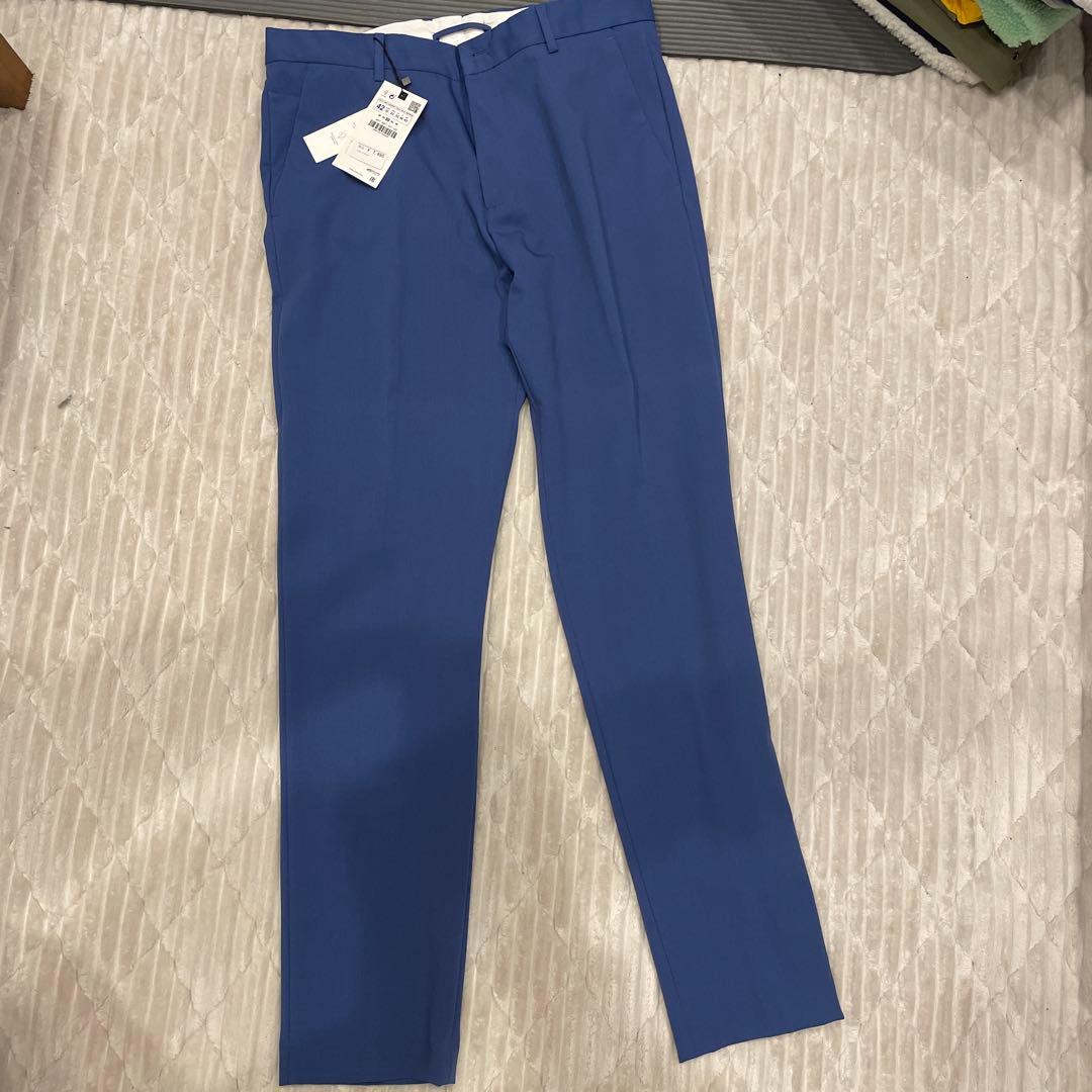 ZARA 青 スーツ サイズ52/42