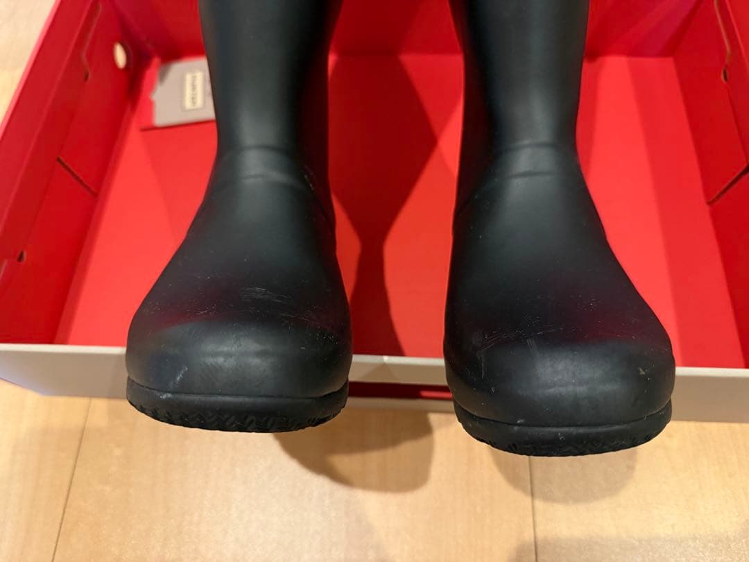 Hunter レディース オリジナル トール レインブーツ ブラック