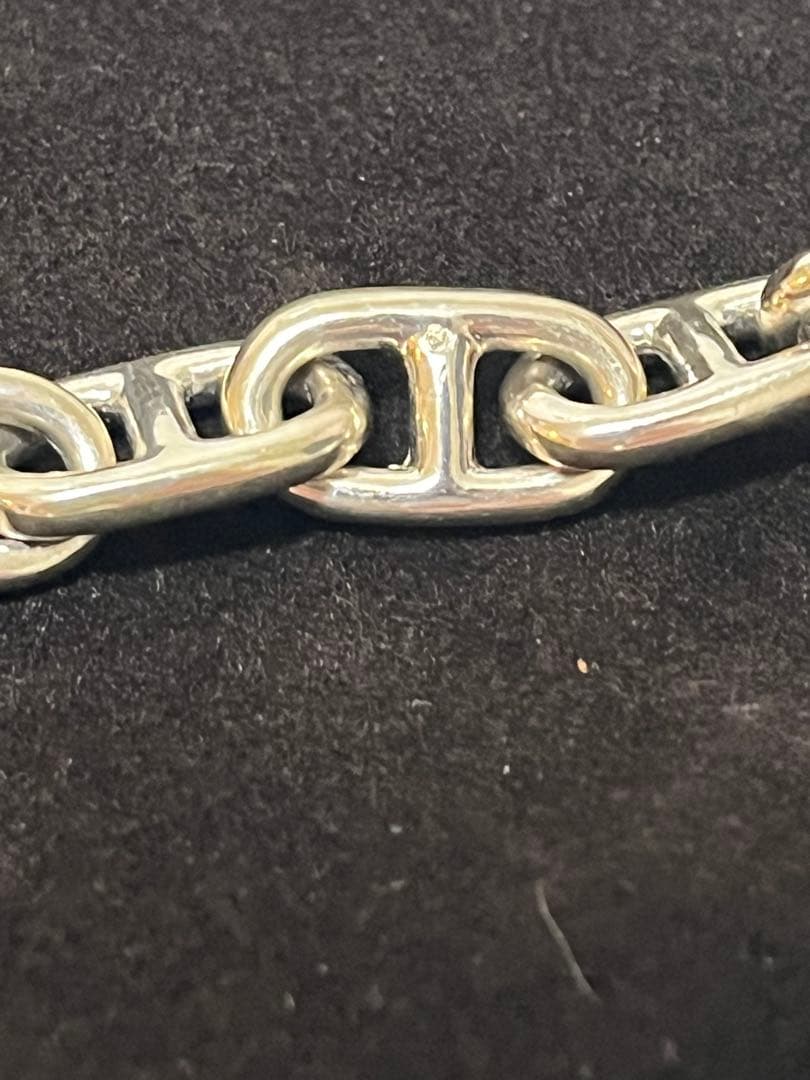 エルメス　シェーヌダンクル　キーリング　正規店アフターケア済　キーホルダー