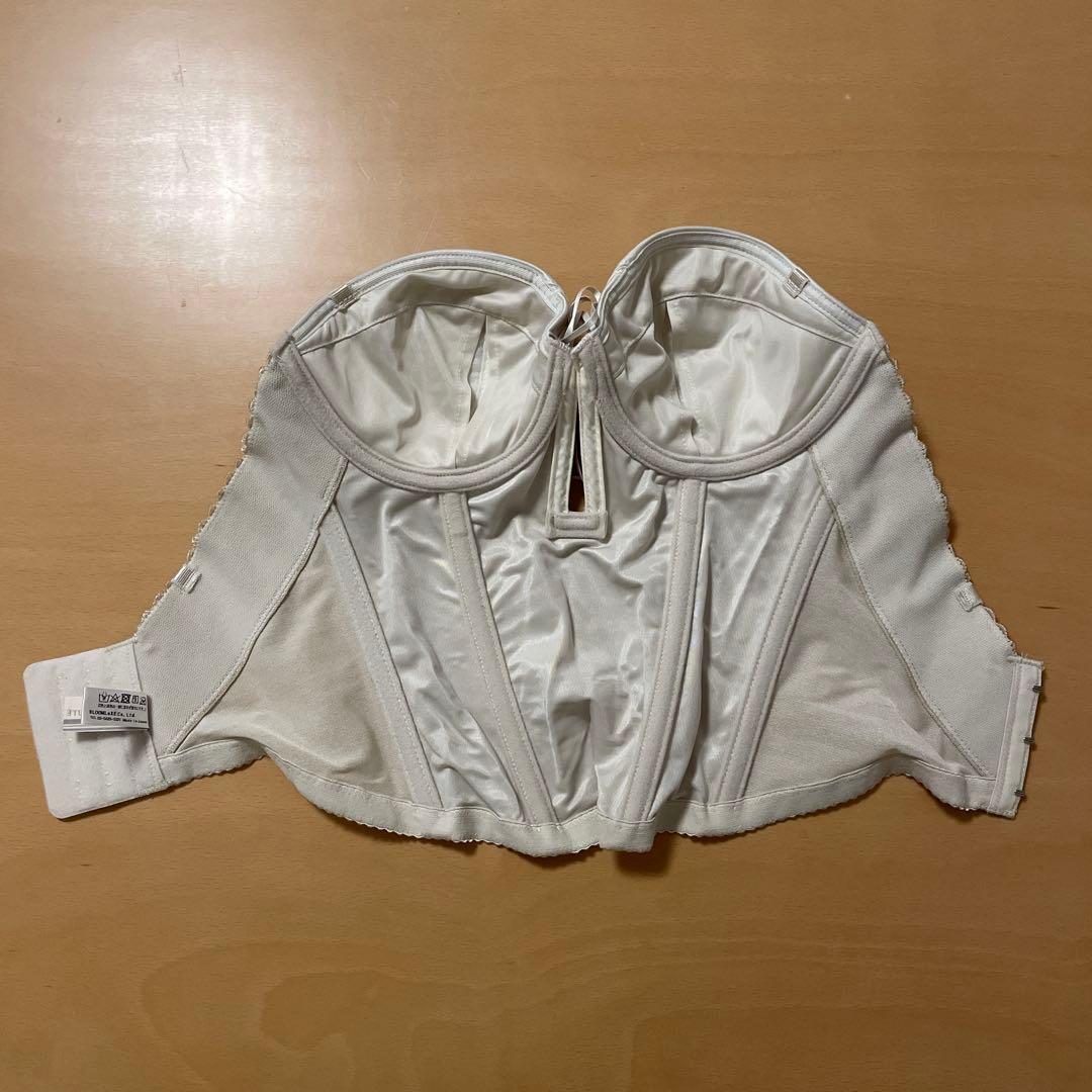 【美品】BRIDAL BEAUTE バックレスビスチェ E65 ガードルM