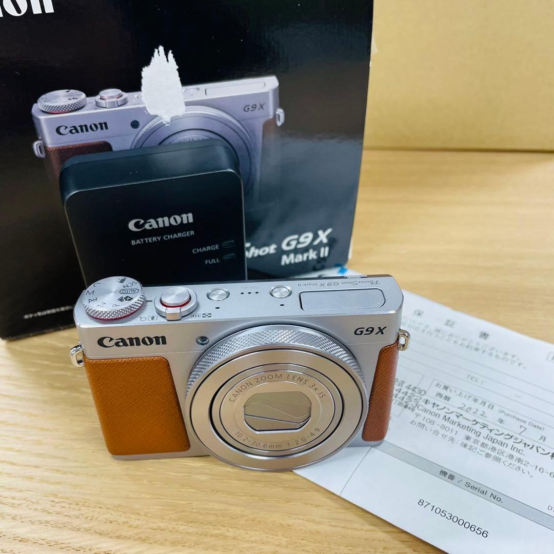 Canon PowerShot G9X MarkII コンパクトデジタルカメラ