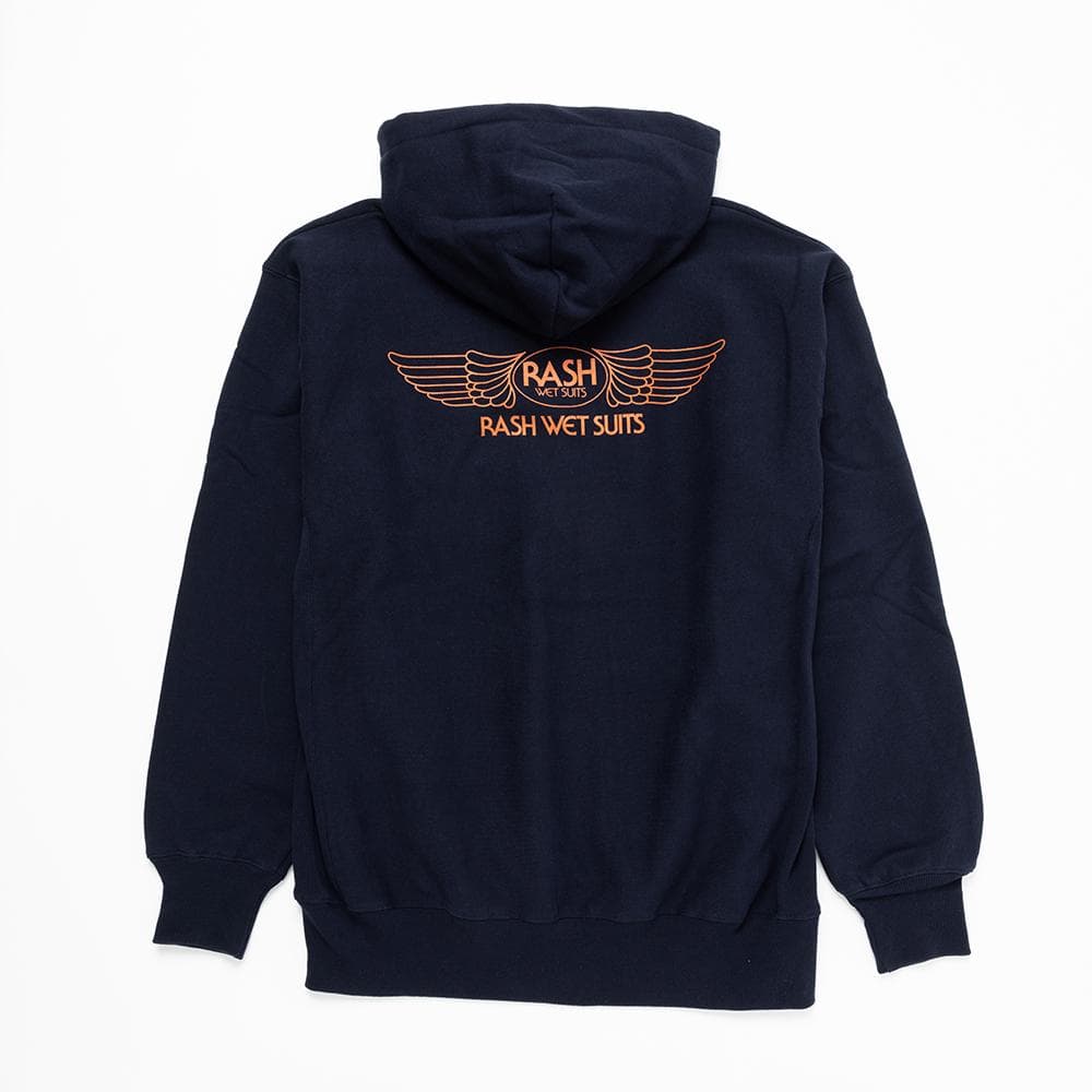 RASH WETSUITS 2024 羽バックプルオーバーパーカー ネイビー L